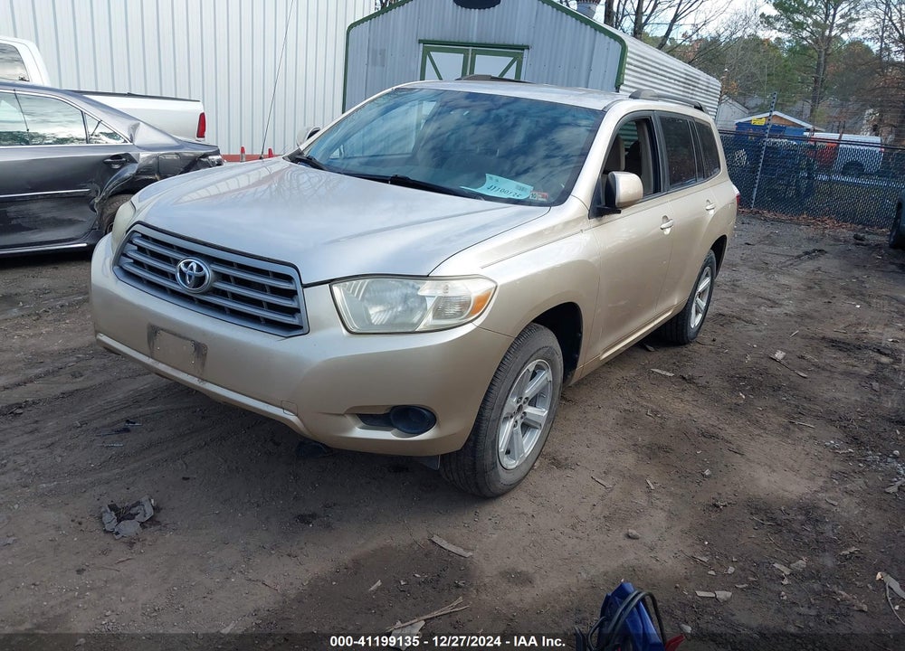 2009 TOYOTA HIGHLANDER VIN: JTEDS41AX92086425
