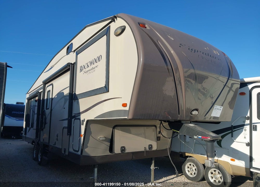 2013 FOREST RIVER ROCKWOOD VIN: 4X4FRLE24D1849294