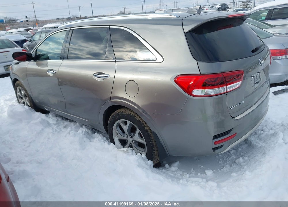 2017 KIA SORENTO 3.3L SX VIN: 5XYPKDA57HG338074