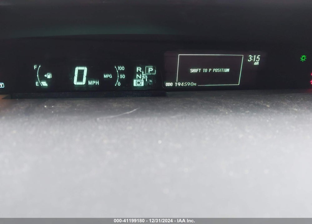 2010 TOYOTA PRIUS II VIN: JTDKN3DU6A0141973
