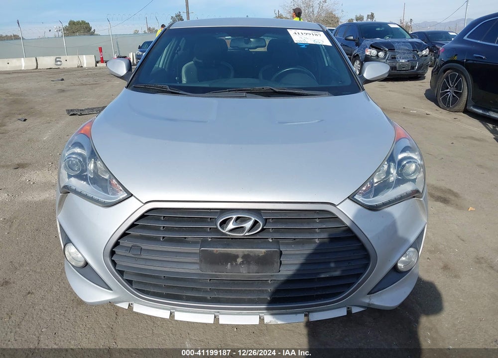 2016 HYUNDAI VELOSTER TURBO VIN: KMHTC6AEXGU252628
