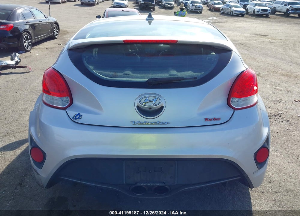 2016 HYUNDAI VELOSTER TURBO VIN: KMHTC6AEXGU252628