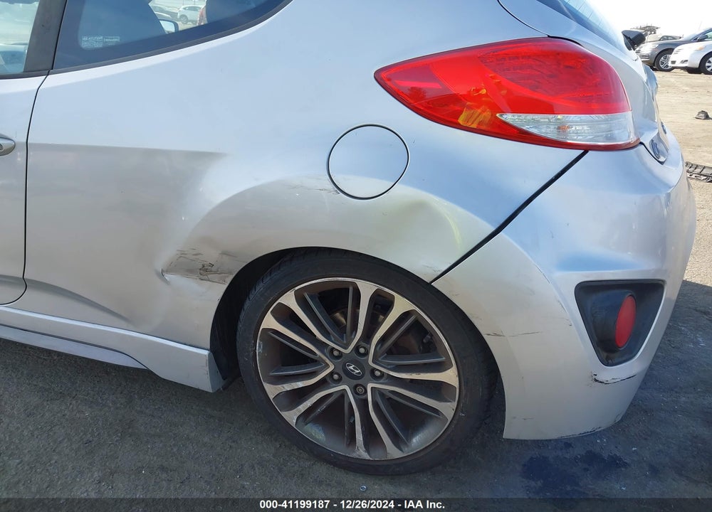 2016 HYUNDAI VELOSTER TURBO VIN: KMHTC6AEXGU252628