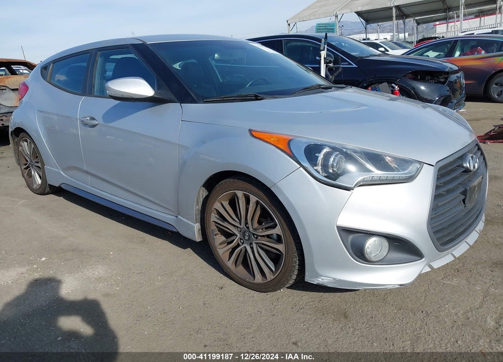2016 HYUNDAI VELOSTER TURBO VIN: KMHTC6AEXGU252628