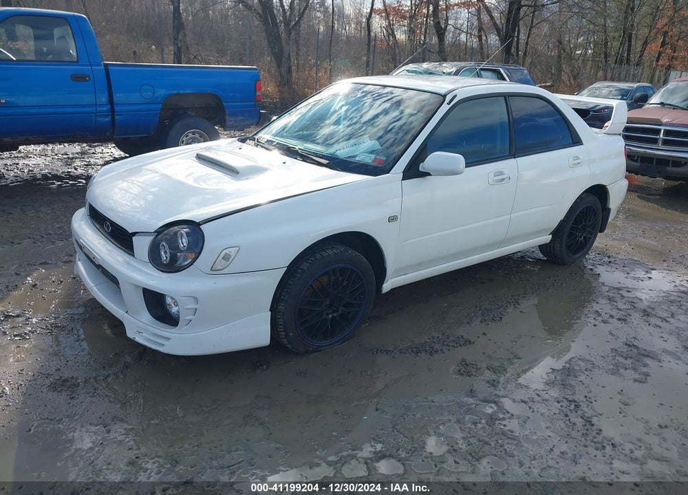 2002 SUBARU IMPREZA 2.5RS VIN: JF1GD67542G519575