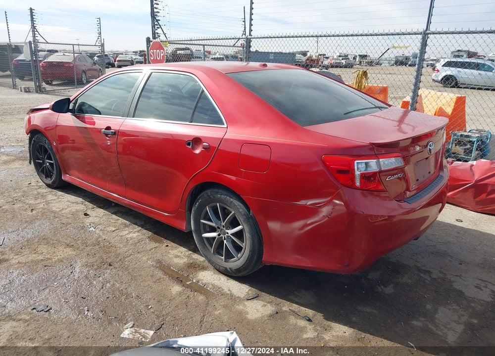 2012 TOYOTA CAMRY VIN: 4T1BF1FK5CU631065