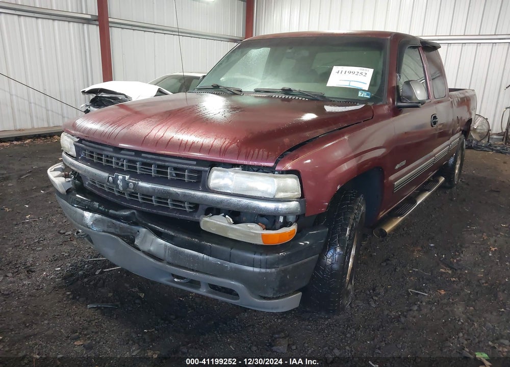 2001 CHEVROLET SILVERADO 1500 LS VIN: 2GCEK19T611391356