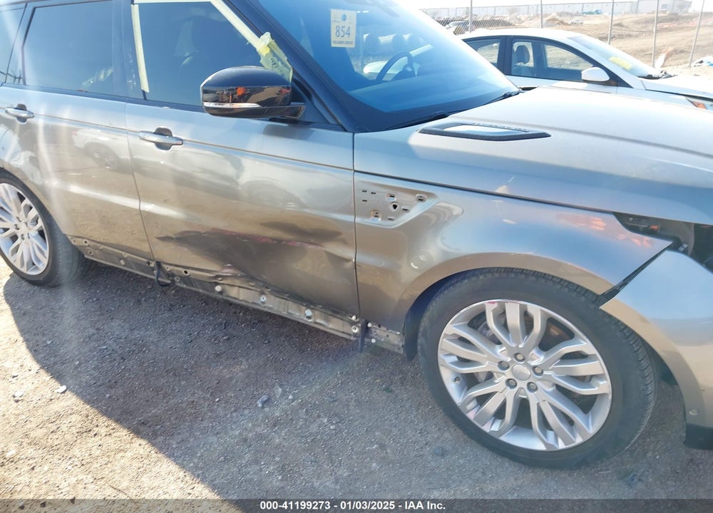 2018 LAND ROVER RANGE ROVER SPORT HSE VIN: SALWR2RV4JA804767