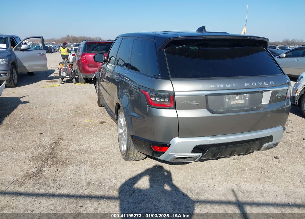 2018 LAND ROVER RANGE ROVER SPORT HSE VIN: SALWR2RV4JA804767