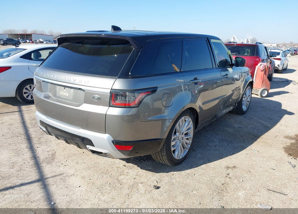 2018 LAND ROVER RANGE ROVER SPORT HSE VIN: SALWR2RV4JA804767