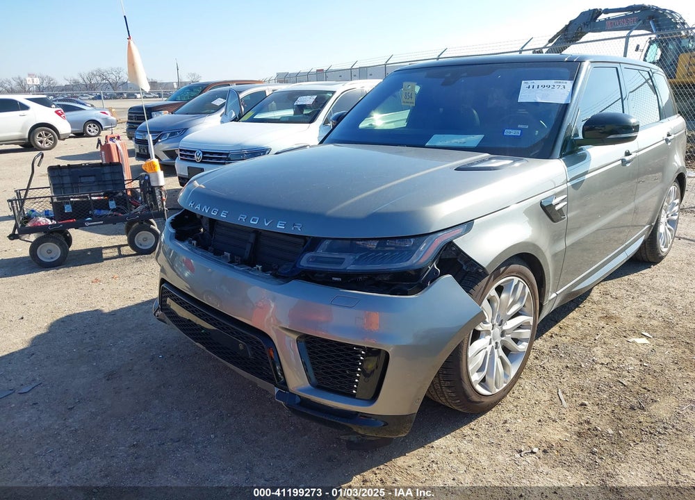 2018 LAND ROVER RANGE ROVER SPORT HSE VIN: SALWR2RV4JA804767