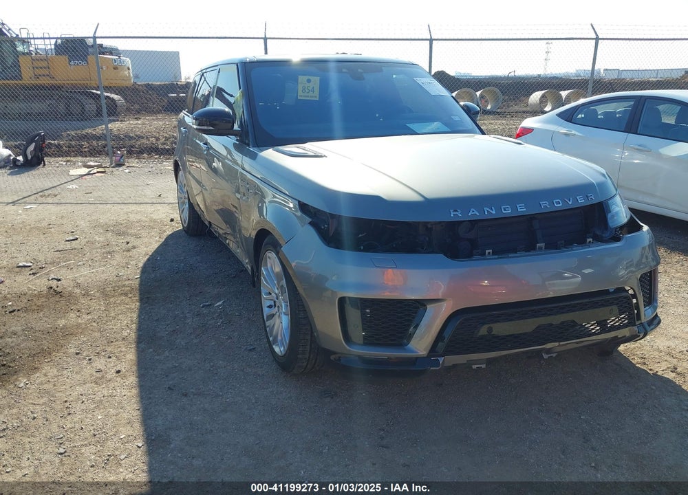 2018 LAND ROVER RANGE ROVER SPORT HSE VIN: SALWR2RV4JA804767