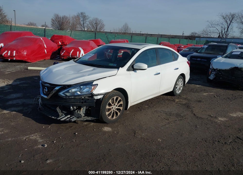 2017 NISSAN SENTRA SV VIN: 3N1AB7AP3HY341383