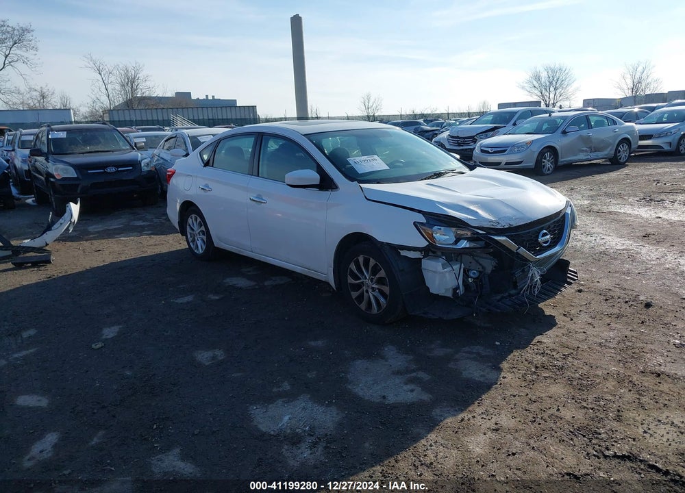 2017 NISSAN SENTRA SV VIN: 3N1AB7AP3HY341383