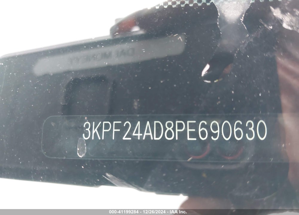 2023 KIA FORTE LXS VIN: 3KPF24AD8PE690630