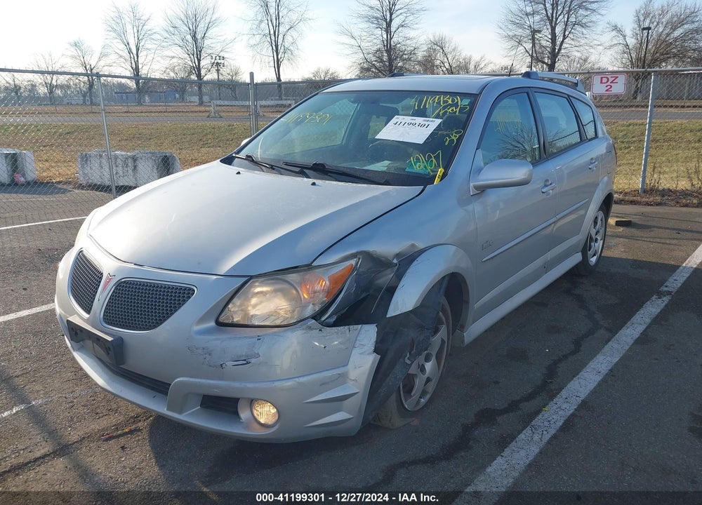 2008 PONTIAC VIBE VIN: 5Y2SL67858Z424912