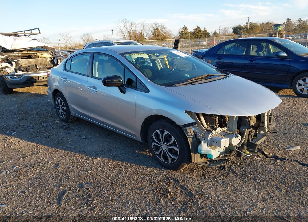2014 HONDA CIVIC LX VIN: 19XFB2F50EE235371