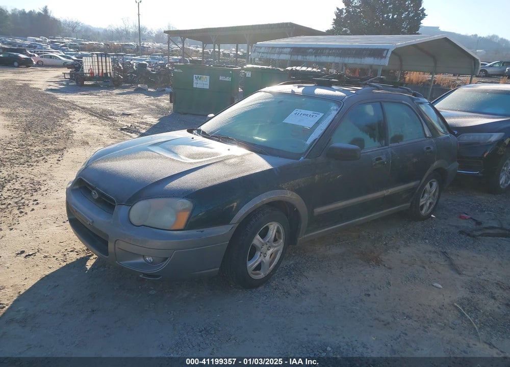 2004 SUBARU IMPREZA OUTBACK SPORT VIN: JF1GG68564G809938