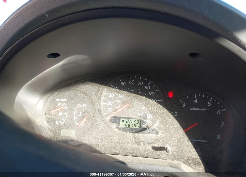 2004 SUBARU IMPREZA OUTBACK SPORT VIN: JF1GG68564G809938