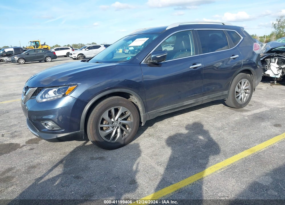 2014 NISSAN ROGUE SL VIN: 5N1AT2MV1EC844823
