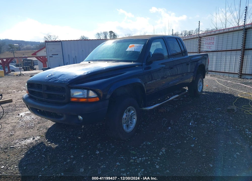 2002 DODGE DAKOTA SPORT VIN: 1B7HG38N52S636646
