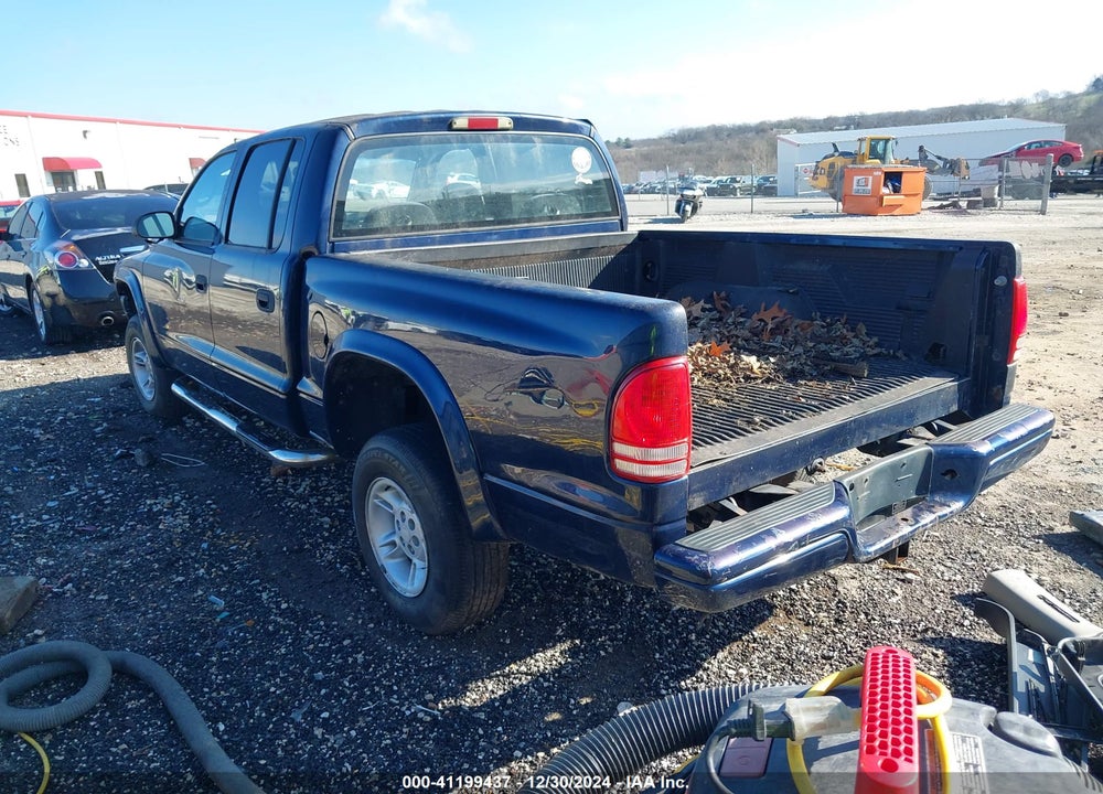 2002 DODGE DAKOTA SPORT VIN: 1B7HG38N52S636646