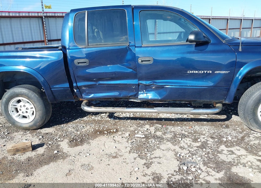 2002 DODGE DAKOTA SPORT VIN: 1B7HG38N52S636646