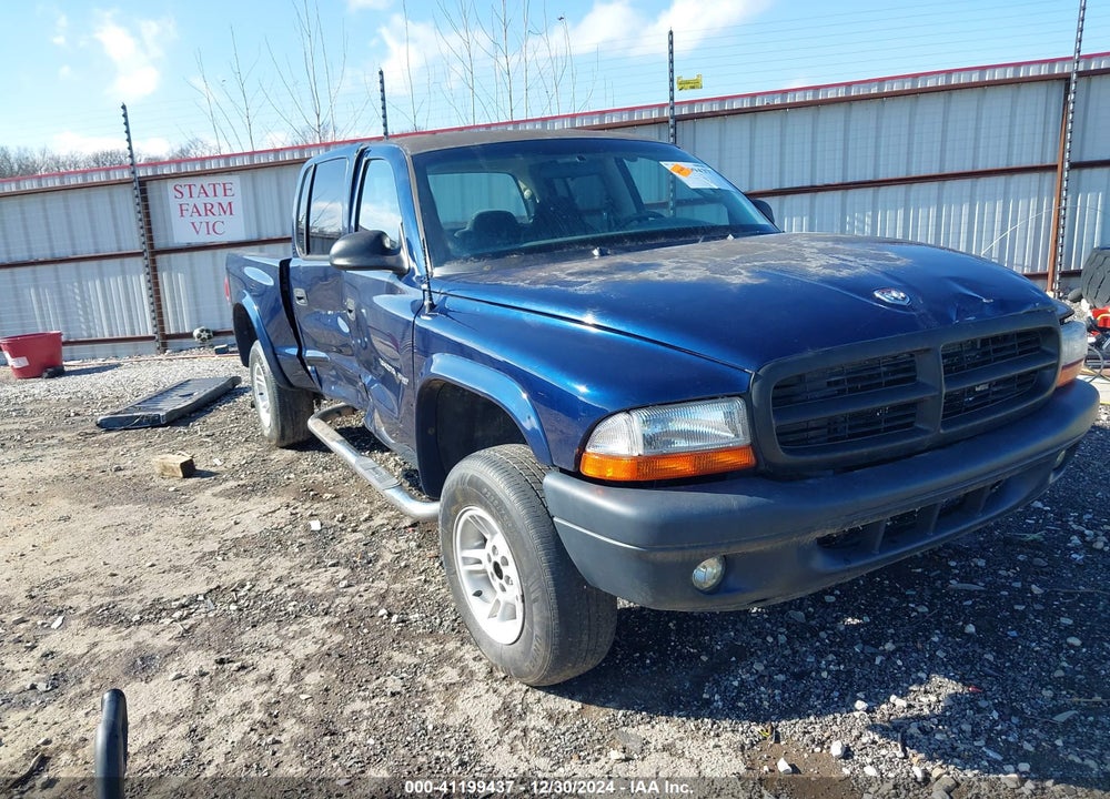 2002 DODGE DAKOTA SPORT VIN: 1B7HG38N52S636646