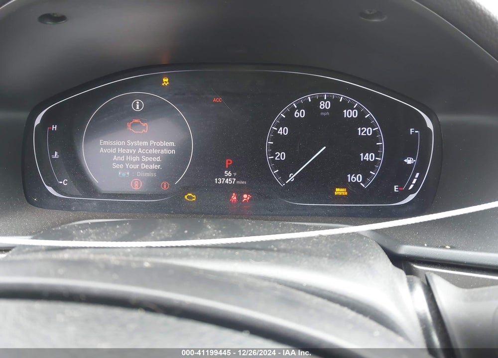 2018 HONDA ACCORD VIN: 1HGCV1F12JA152721