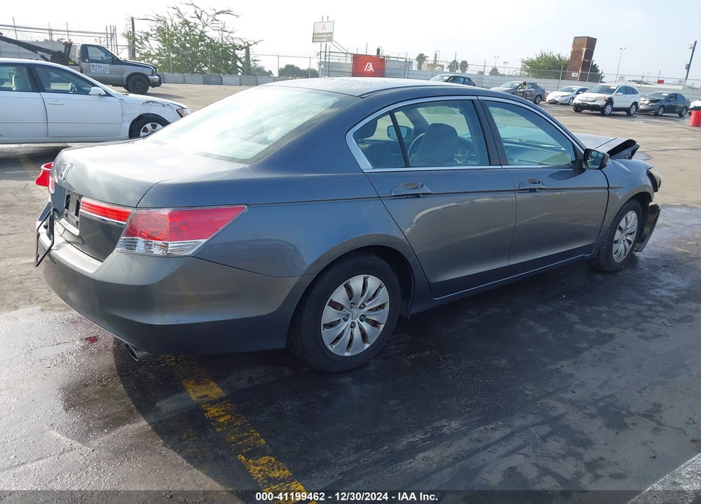 2012 HONDA ACCORD 2.4 LX VIN: 1HGCP2F38CA193939