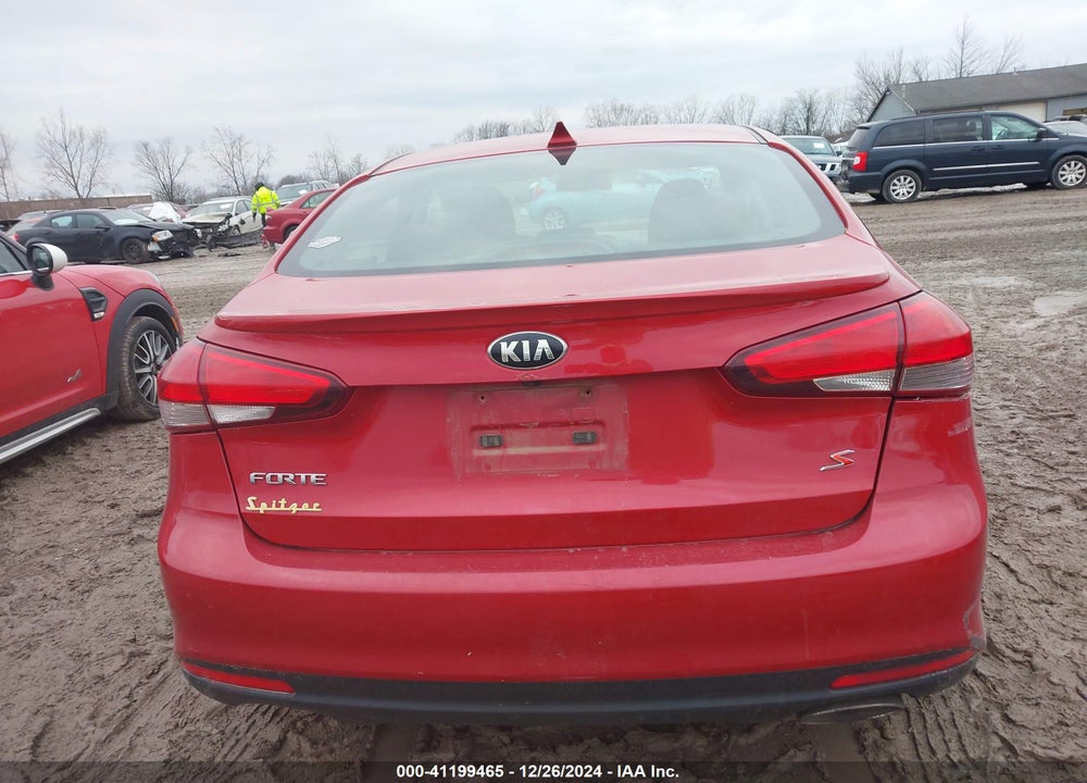 2017 KIA FORTE S VIN: 3KPFL4A74HE103736