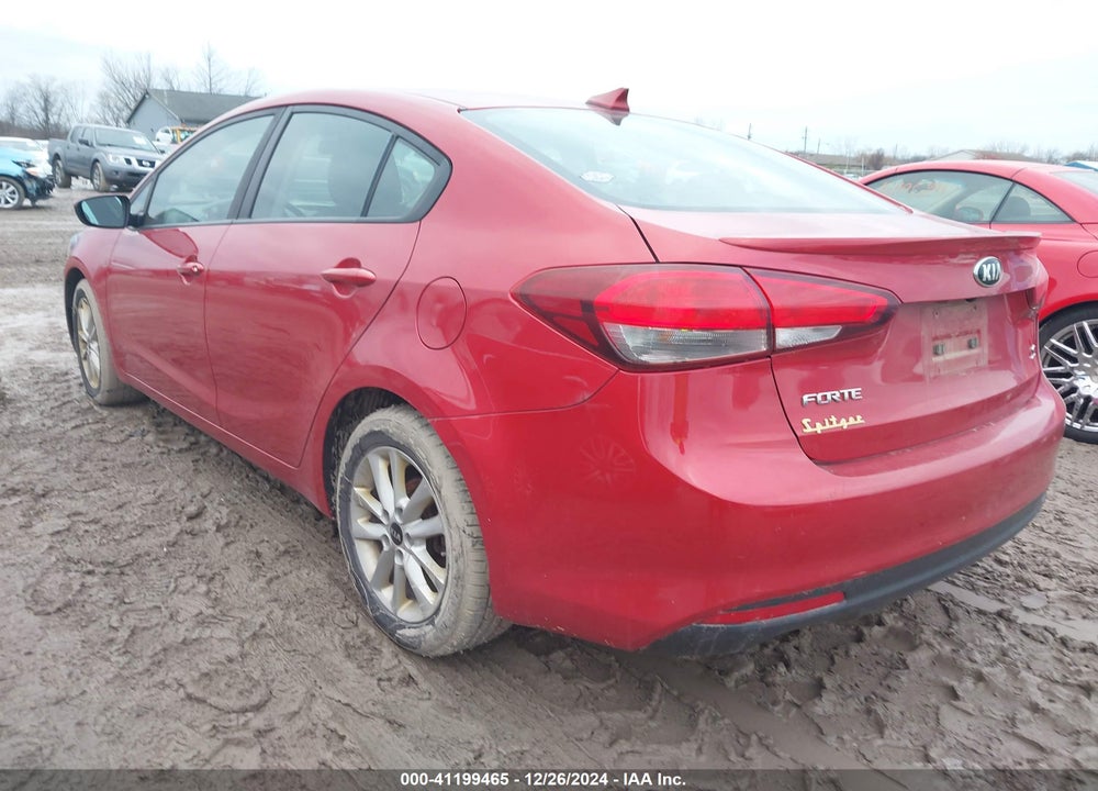 2017 KIA FORTE S VIN: 3KPFL4A74HE103736