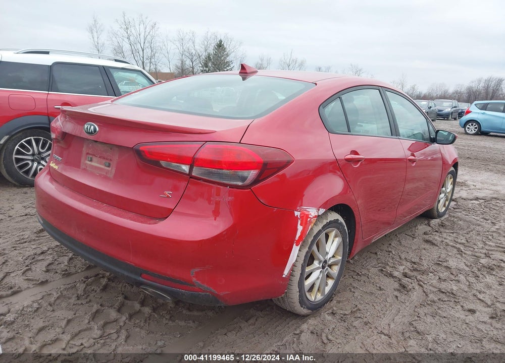 2017 KIA FORTE S VIN: 3KPFL4A74HE103736