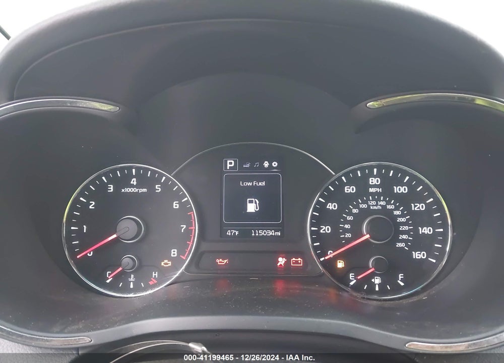 2017 KIA FORTE S VIN: 3KPFL4A74HE103736