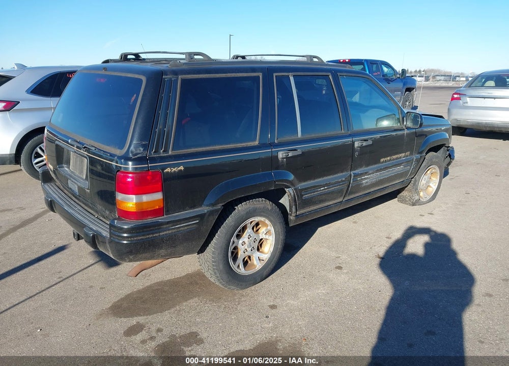 1996 JEEP GRAND CHEROKEE LIMITED VIN: 1J4GZ78S5TC196338