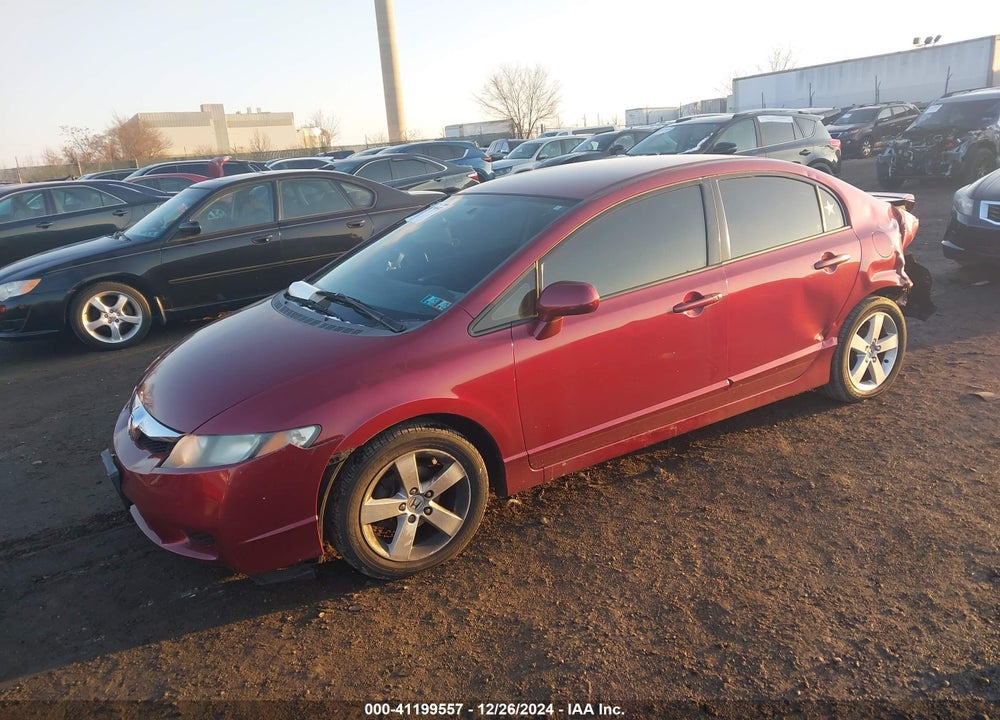 2009 HONDA CIVIC LX-S VIN: 2HGFA16669H325805