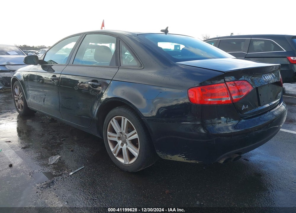 2010 AUDI A4 VIN: WAUAFAFL6AN051143