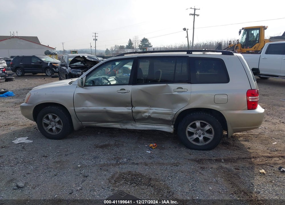 2002 TOYOTA HIGHLANDER VIN: JTEGD21A220043579