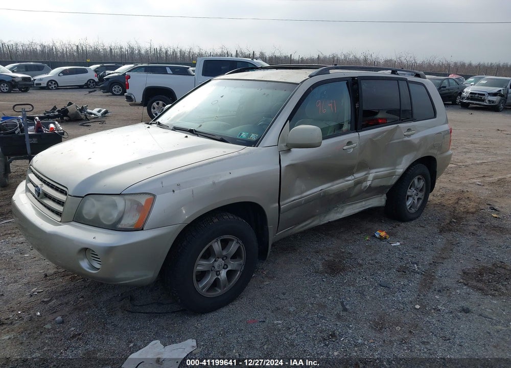 2002 TOYOTA HIGHLANDER VIN: JTEGD21A220043579