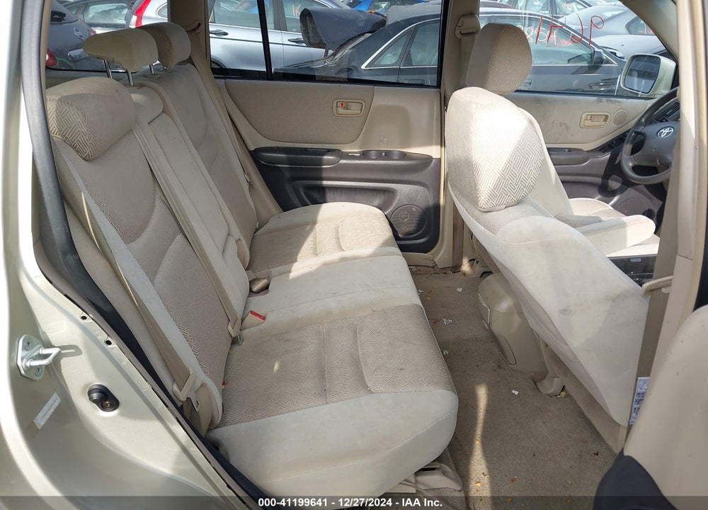 2002 TOYOTA HIGHLANDER VIN: JTEGD21A220043579
