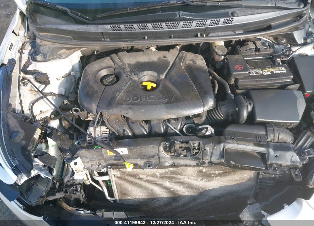 2016 HYUNDAI ELANTRA SE VIN: 5NPDH4AEXGH677792