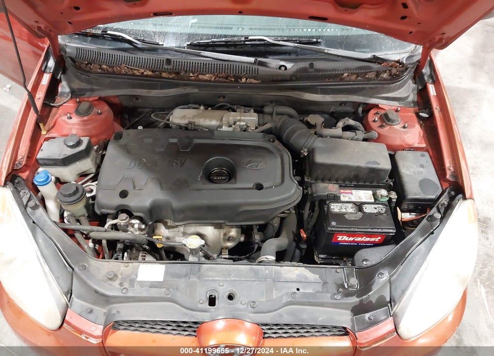 2008 HYUNDAI ACCENT GS VIN: KMHCM36C88U091734