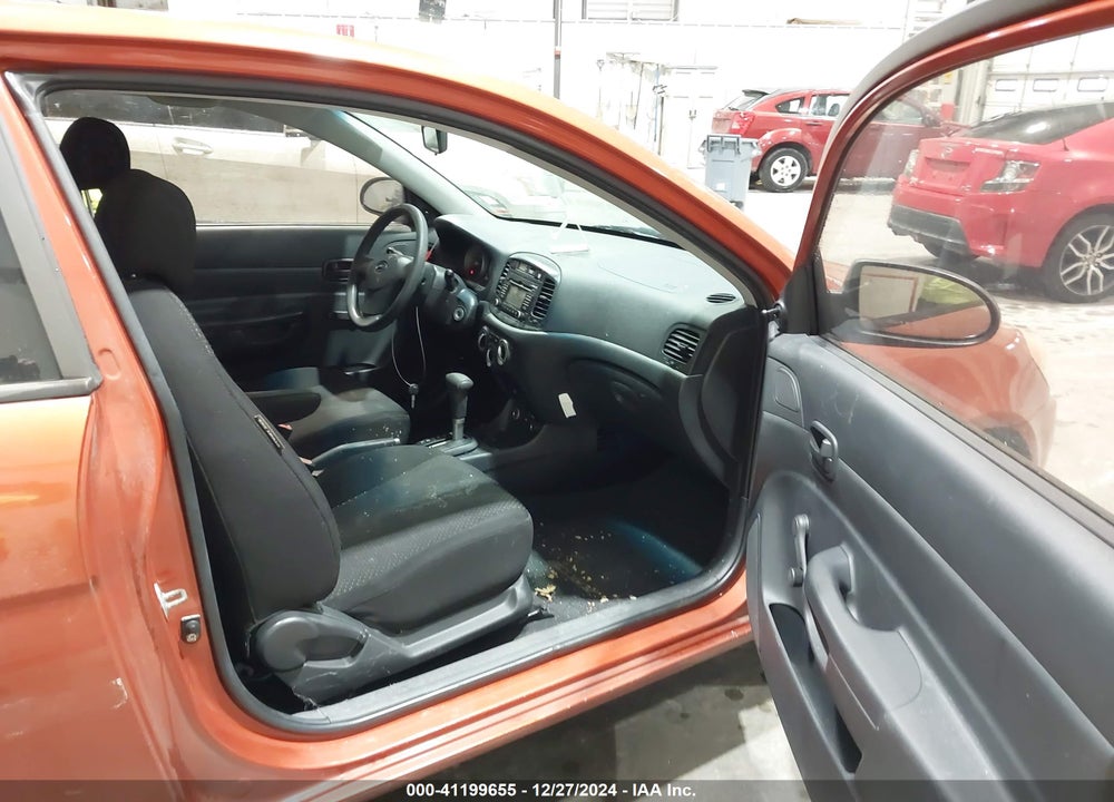 2008 HYUNDAI ACCENT GS VIN: KMHCM36C88U091734