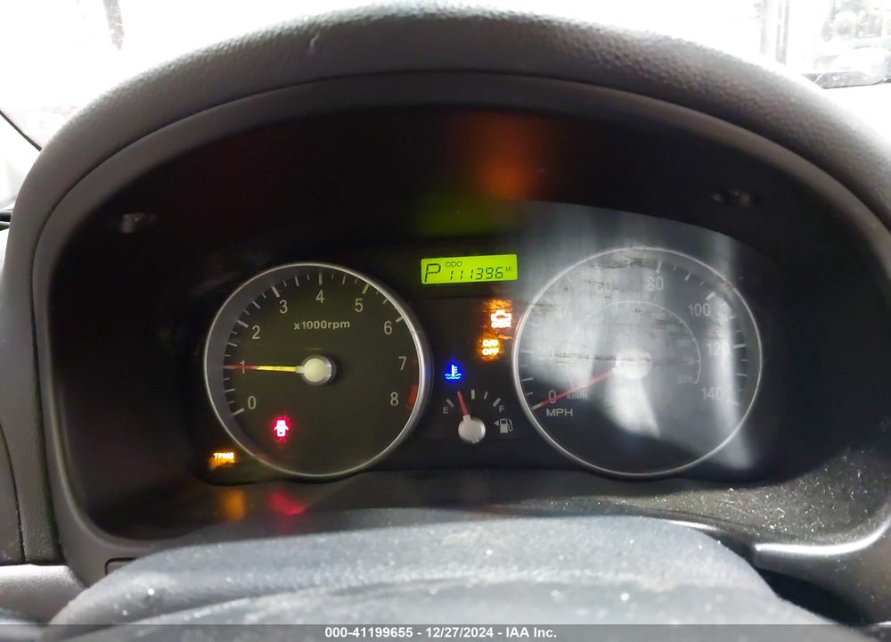 2008 HYUNDAI ACCENT GS VIN: KMHCM36C88U091734