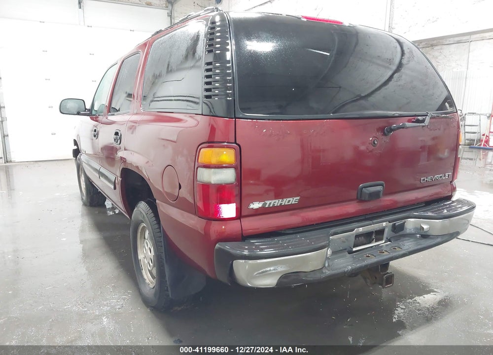 2001 CHEVROLET TAHOE LS VIN: 1GNEK13TX1J171028