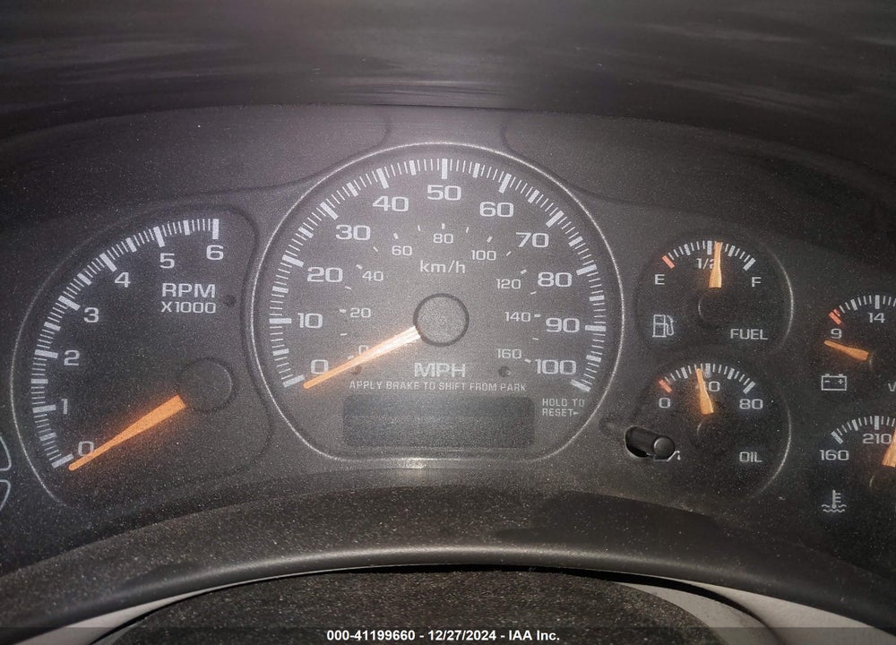 2001 CHEVROLET TAHOE LS VIN: 1GNEK13TX1J171028