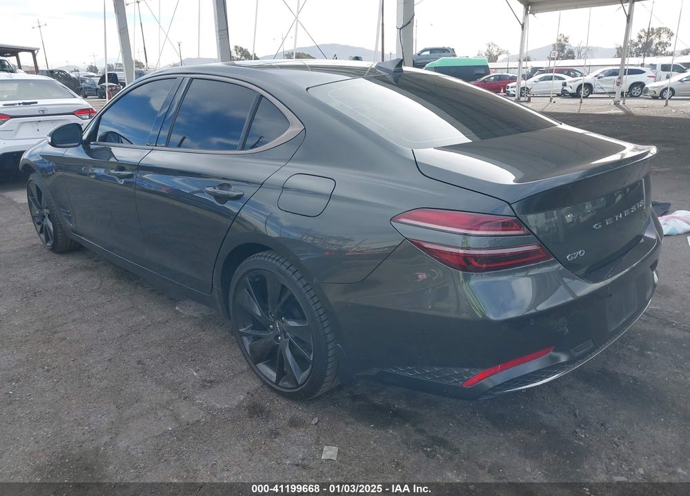 2023 GENESIS G70 2.0T RWD VIN: KMTG34TA4PU126609