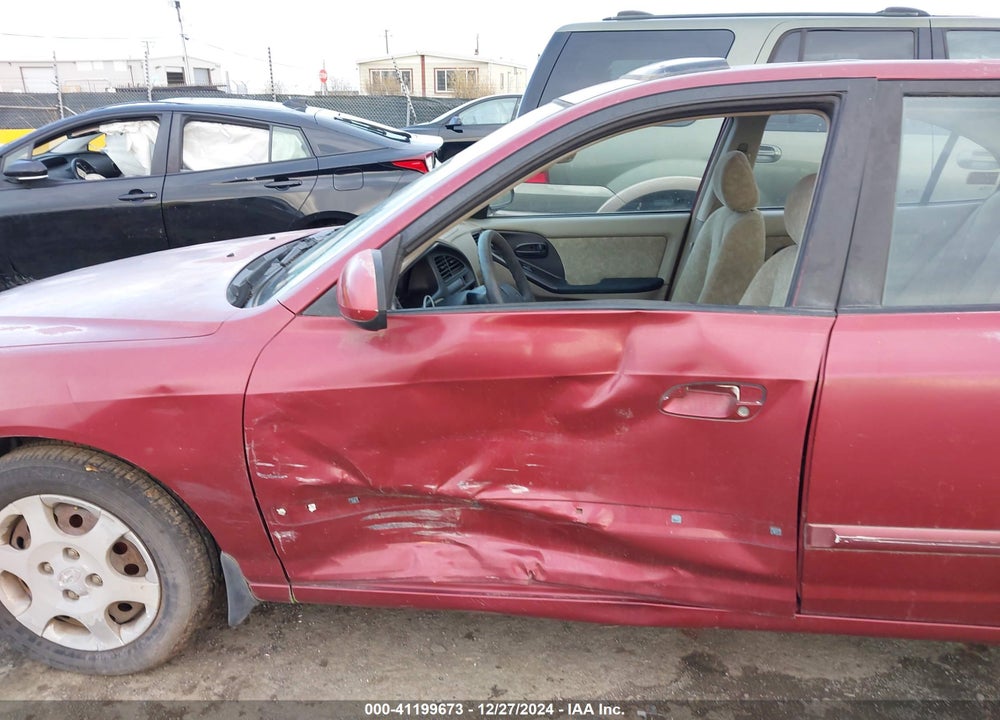 2002 HYUNDAI ELANTRA GLS VIN: KMHDN45D92U334525
