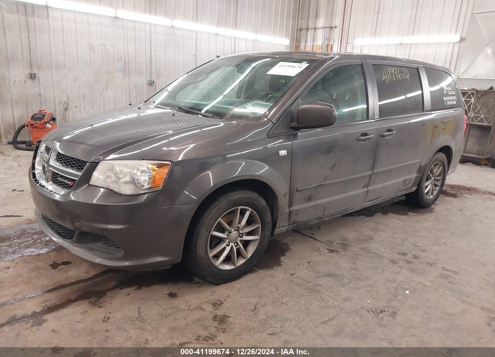 2014 DODGE GRAND CARAVAN SE 30TH ANNIVERSARY VIN: 2C4RDGBG5ER226594