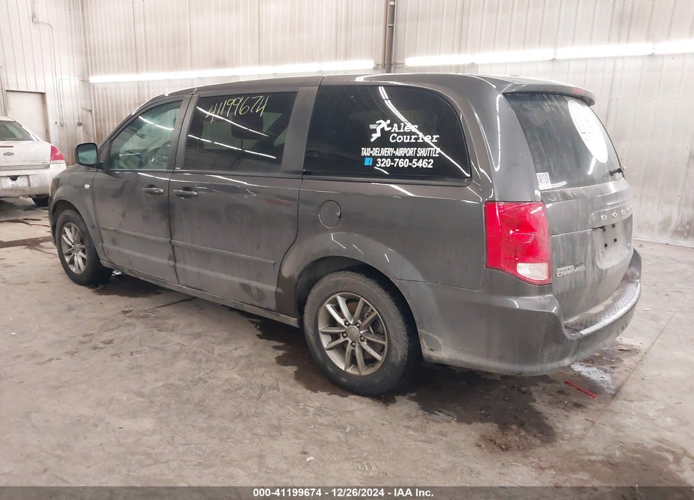 2014 DODGE GRAND CARAVAN SE 30TH ANNIVERSARY VIN: 2C4RDGBG5ER226594